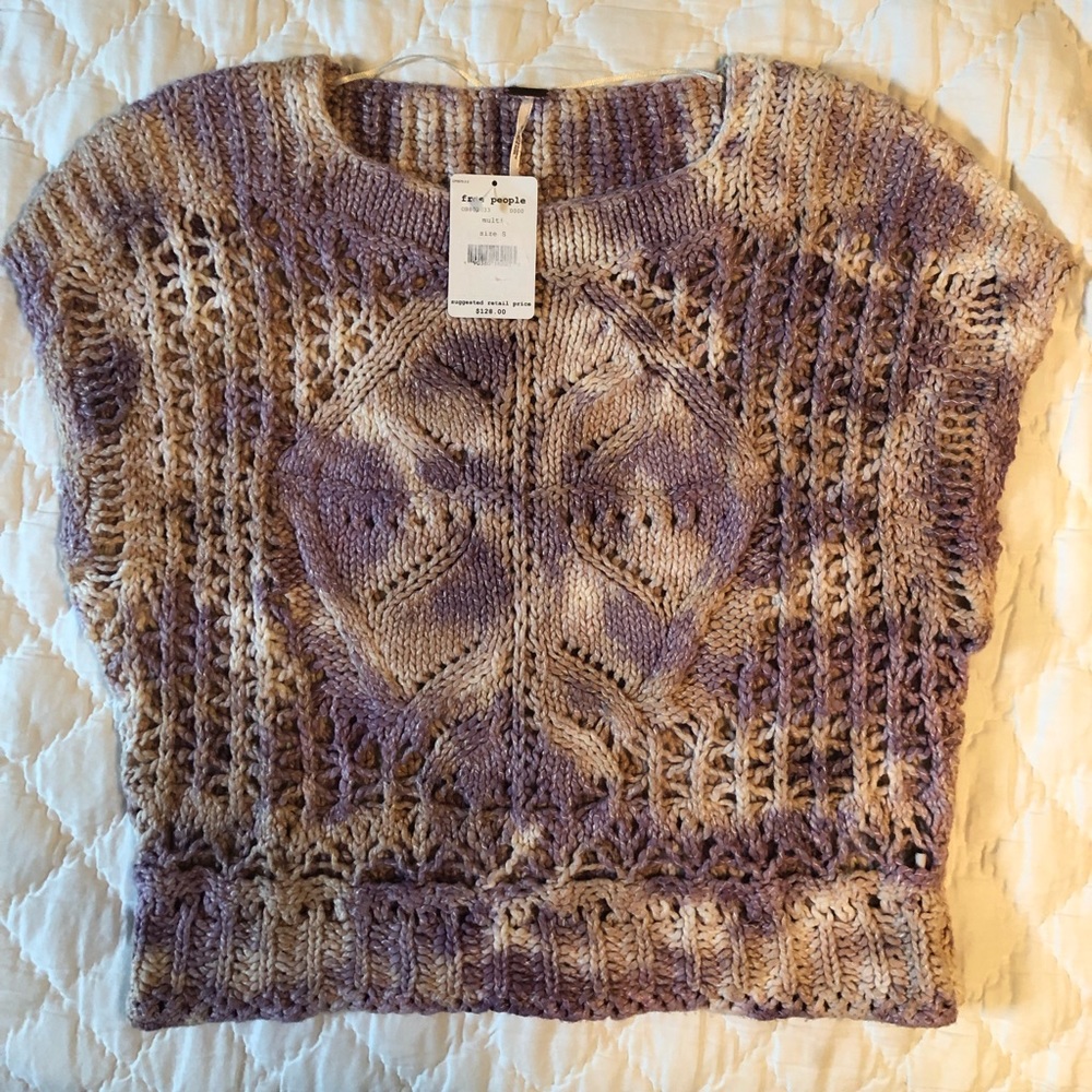 Crop sweater